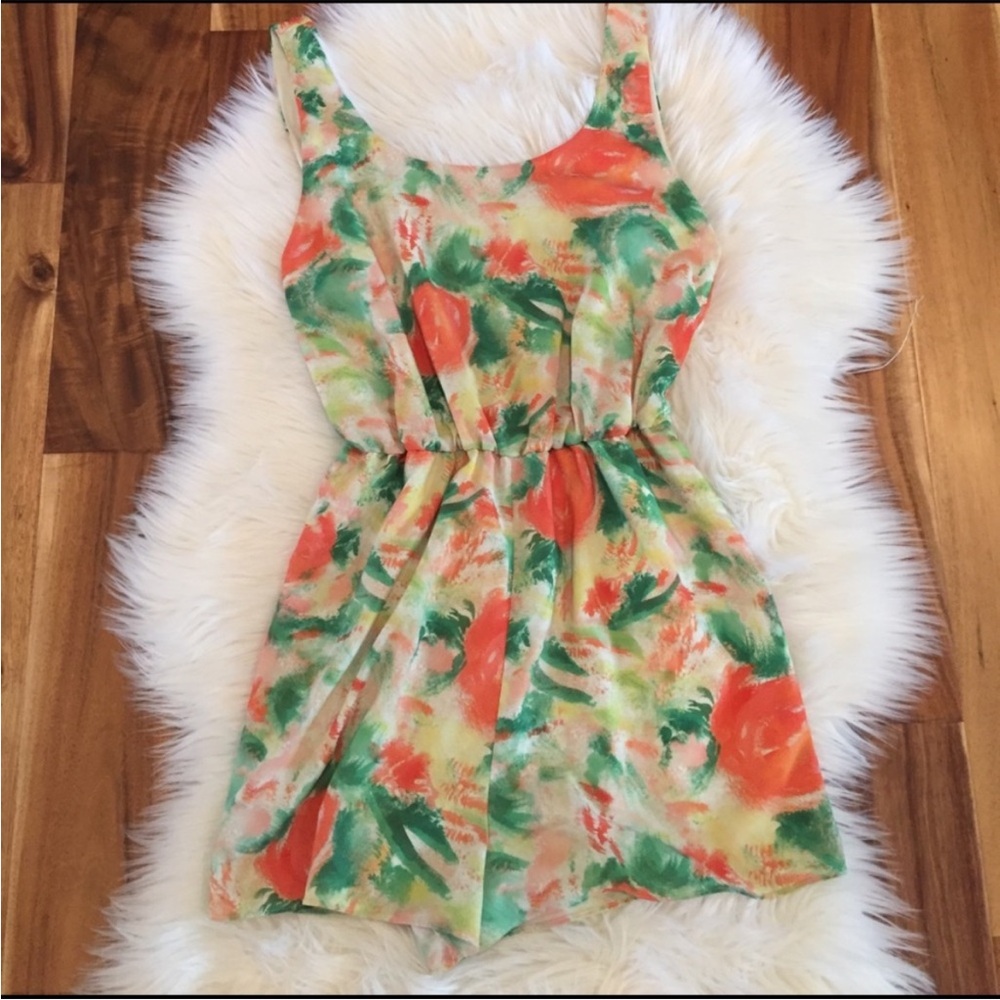 Alice + Olivia Floral Romper